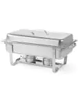 Chafing dish - 1/1 GN - Economic - 9 liter - RVS - Hendi - 475904 H475904 €37.98 Chafing dish