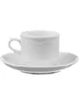 Espressokop Schotel - 12 stuks - Flora - Ø13 CM - Hendi - 787120 H787120 €19.40 Kopjes & mokken