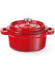 Braadpan - Geëmailleerd Gietijzer - 0.27 Liter - H 7.5 x 13 x 10 CM - Hendi - 626856 H626856 €22.50 Braadpan