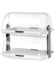 Roltop-Presentatie - Dubbel - H 36.8 x 38.3 x 26.3 CM - Hendi - 871768 H871768 €30.31 Ontbijt/lunch buffet