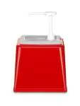Sausdispenser - Met Pomp - 2.5 Liter - Rood - H 32.7 x 21 x 22.4 CM - Hendi - 203521 H203521 €17.22 Knijpflacons