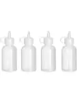 Saus Dispenser - Mini - 4 Stuks - 0.05 Liter - Transparant - H 9.5 x Ø 3.5 CM - Hendi - 557990 H557990 €10.95 Knijpflacons