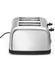 Toaster - 4 Sneetjes - H 18 x 33.5 x 29.5 CM - Hendi - 261187 H261187 €59.00 Tosti / broodrooster apparatuur