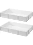 Pizzadeegdoos - 1/1 GN - Wit - H 9 x 53 x 32.5 CM - Hendi - 880975 H880975 €16.95 Beslagkom