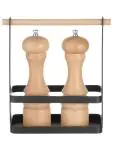 Bestek Caddy - RVS - Zwart - Hendi - 427040 427040 €14.95 Peper & zout