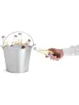 Bier emmer - Ø23 x H 18 CM - Met opener - Hendi - 516751 516751 €9.75 RVS emmers