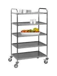Serveerwagen - RVS - H 154 x B 86 x D 54 CM - Saro - 213-41001 213-41001 €136.00 Serveerwagens