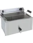 Friteuse - Variabele Temperatuurregeling - RVS - 16 Liter - 400V - H 38 x B 53.5 x D 41.5 CM - Saro - 458-1001 458-1001 €632.00 Friteuses 400 volt