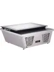 Schepijs Opzetvitrine - Digitale Temperatuurregeling - RVS - 77 Liter - 230V - H 37.3 x B 86.7 x D 73.5 CM - Saro - 330-1142 330-1142 €859.00 Horeca koelingen
