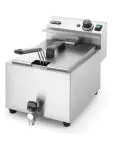Friteuse Mastercook - Met Aftapkraan - 8 Liter - Hendi - 209202 H209202 €207.00 Friteuses 230 volt