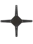 Tafelpoot - Zwart - H 72 x 48 x 48 CM - Aluminium - Bolero - GP773 GP773 €180.99 Horeca tafelonderstellen