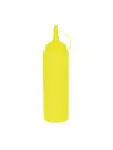 Knijpfles - 0.68 Liter - Geel - Ø 6.7 x H 26.2 CM - Polyethyleen - Vogue - K158 K158 €1.79 Knijpflacons