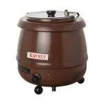 Soepketel - H 36.6 CM - 4.65 KG - Ø38.5 CM - 220 - 240 V - 475 W - Metaal - 10 Liter - Scharnierend Deksel - Bistro - 537110 537110 €70.55 Soepketels