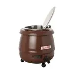 Soepketel - H 36.6 CM - 4.65 KG - Ø38.5 CM - 220 - 240 V - 475 W - Metaal - 10 Liter - Scharnierend Deksel - Bistro - 537110 537110 €70.55 Soepketels