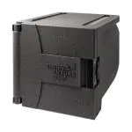 Thermobox - 1/1 GN - 69 Liter - H 49 x 66 x 45 CM - Polypropyleen - Zwart - Thermo Future Box - 235051 E235051 €150.36 Thermobox