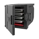 Thermobox - 1/1 GN - 69 Liter - H 49 x 66 x 45 CM - Polypropyleen - Zwart - Thermo Future Box - 235051 E235051 €150.36 Thermobox