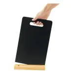 Tafekrijtbord Silhouette - Handvat - Zwart - Securit FBT-CARRY €16.95 Krijtborden