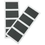 Krijtbord Stickers - 8 Stuks - Rechthoek - Zwart - Securit CS-RECT-8 €4.45 Krijtborden
