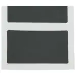 Krijtbord Stickers - 8 Stuks - Rechthoek - Zwart - Securit CS-RECT-8 €4.45 Krijtborden