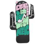 Muurkrijtbord Silhouette - Cactus - Zwart - B 30 x D 50 CM - Securit FB-CACTUS €11.95 Krijtborden