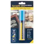 Krijtstift Blister - Blokpunt - Blauw - 7-15 MM - Securit BL-SMA720-BU €6.99 Krijtborden