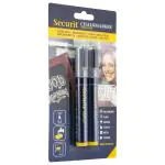 Krijtstift Blister - 2 Stuks - Zilver - 2-6 MM - Securit BL-SMA510-SL €7.45 Krijtborden