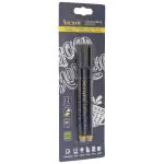 Krijtstift - Blister - 2 Stuks - Zwart - 1-2 MM - Securit BL-SMA100-V2-BL €5.49 Krijtborden