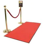 Vloermat - Anti-Slip - Rood - Polyester - B 90 x D 200 CM - Securit RS-200-RD €59.95 Presentatie