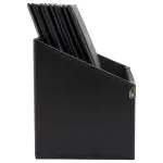 Menubox Basic - 10 Stuks - A4 - Gouden Randen - Zwart - Kunststof - Securit MC-BOX-BRA4-BL €87.95 Menukaarten
