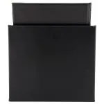 Menubox Basic - 10 Stuks - A4 - Gouden Randen - Zwart - Kunststof - Securit MC-BOX-BRA4-BL €87.95 Menukaarten