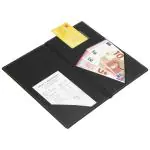 Rekeninghouder - Zwart - Kunstleder - H 23 x B 13 CM - Securit MC-TRBP-BL €9.95 Presentatie