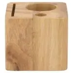 Rekeninghouder - Blok - 3 Compartimenten - Hout - Securit MC-BPBLOCK-TE €16.95 Presentatie