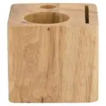 Rekeninghouder - Blok - 3 Compartimenten - Hout - Securit MC-BPBLOCK-TE €16.95 Presentatie