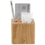 Rekeninghouder - Blok - 3 Compartimenten - Hout - Securit MC-BPBLOCK-TE €16.95 Presentatie