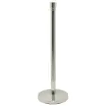 Afzetpaal - 2 Stuks - Zilver - RVS - H 100 CM - Securit RS-LW-CH €109.00 Sierkoord en afzetpalen