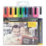 Krijtstift - 8 Kleuren - 2-6 MM - Securit SMA510-V8 €28.45 Krijtborden