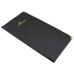 Menukaart Classic - A45 - Zwart - Kunstleder - Securit MC-CR45-BL €11.65 Menukaarten