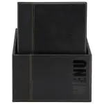 Menubox Trendy - 20 Stuks - A4 - Zwart - Polyurethaan/Kunstleder - Securit MC-BOX-TRA4-BL €304.00 Menukaarten