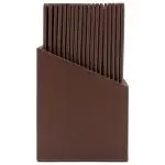 Menubox Classic - 20 Stuks - A4 - Bruin - Kunstleder - Securit MC-BOX-CRA4-BR €294.00 Menukaarten