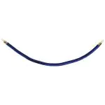 Afzetkoord - Gouden Haken - Blauw - Velvet - H 150 CM - Securit RS-CLRP-GOBU €34.95 Sierkoord en afzetpalen