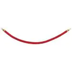 Afzetkoord - Gouden Haken - Rood - Velvet - H 150 CM - Securit RS-CLRP-GORD €34.95 Sierkoord en afzetpalen