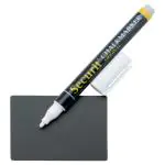 Krijtbordtags - A8 - Dubbelzijdig - Zwart - 20 stuks - Securit TAG-A8-WT €11.95 Krijtborden