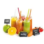 Krijtbordtags - A8 - Dubbelzijdig - Zwart - 20 stuks - Securit TAG-A8-WT €11.95 Krijtborden