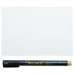 Krijtbordtags - A6 - Dubbelzijdig - Wit - 20 stuks - Securit TAG-A6-BL €17.95 Krijtborden