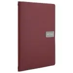 Menukaart Royal - A4 - Rood - Leer - Securit MC-LRA4-RORD €28.95 Menukaarten