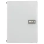 Menukaart Raw - A4 - Wit - Leer - Securit MC-LRA4-RWWT €28.95 Menukaarten