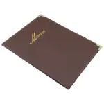 Menukaart Classic - A5 - Bruin - Securit MC-CRA5-BR €10.45 Menukaarten