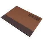 Menukaart Trendy - A4 - Lichtbruin - Polyurethaan - Securit MC-TRA4-LB €18.25 Menukaarten