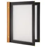 Menukaart - A4 - Zwart - Hout/Polypropyleen - Securit MC-WRA4-BL €15.95 Menukaarten