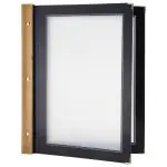 Menukaart - A4 - Blauw - Hout/Polypropyleen - B 32 x D 26 CM - Securit MC-WRA4-BU €15.95 Menukaarten